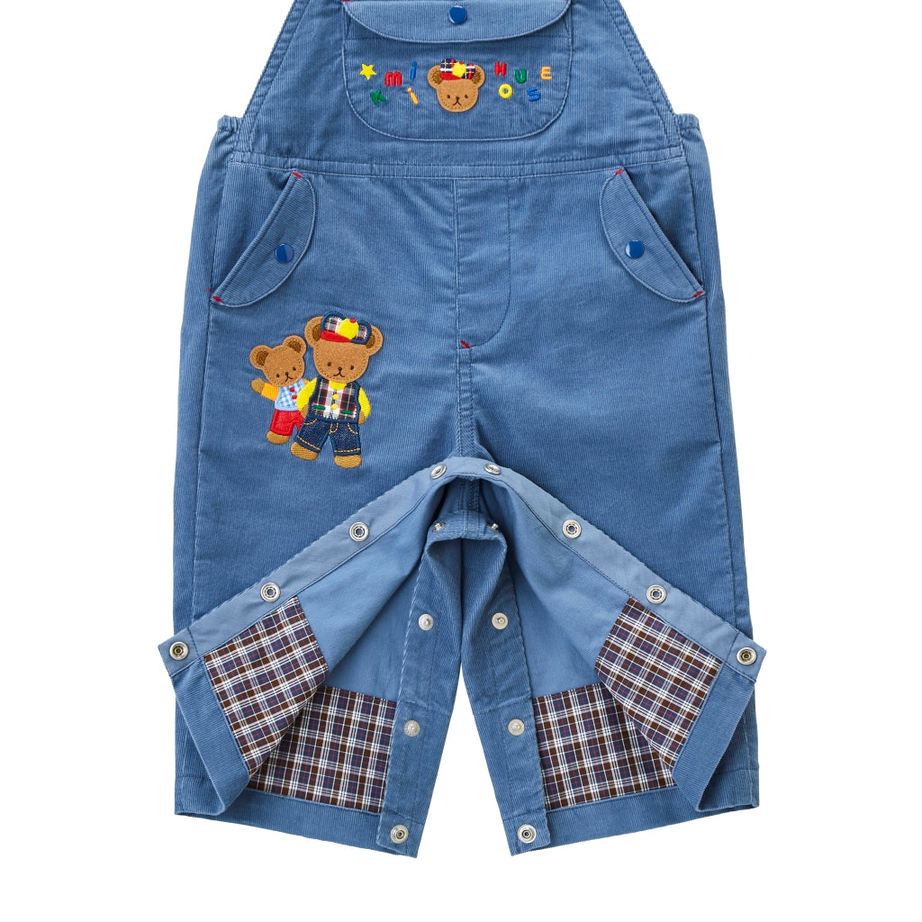 MIKI HOUSE BEAR OVERALLS