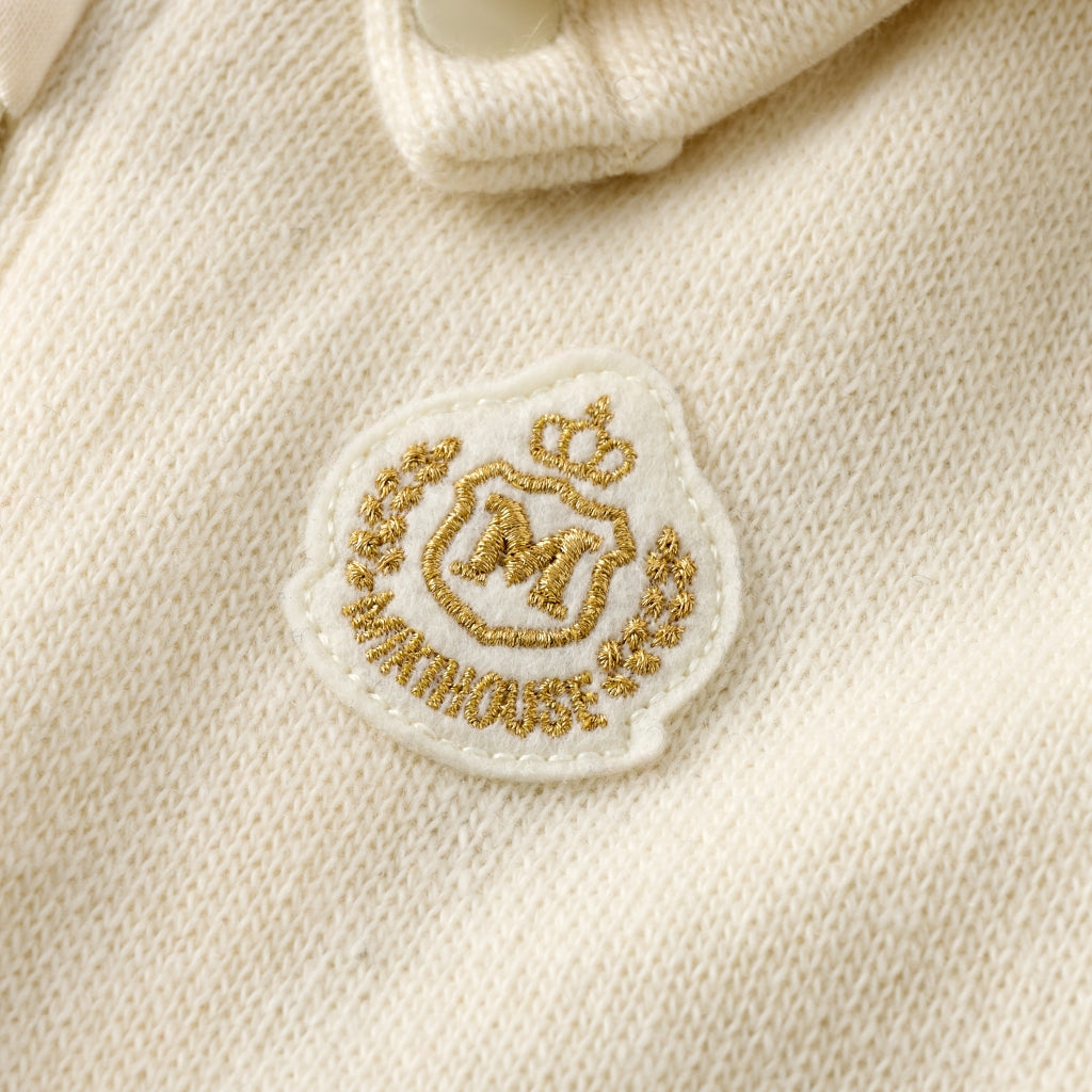 PARKA BLANC EN CACHEMIRE MIKI HOUSE