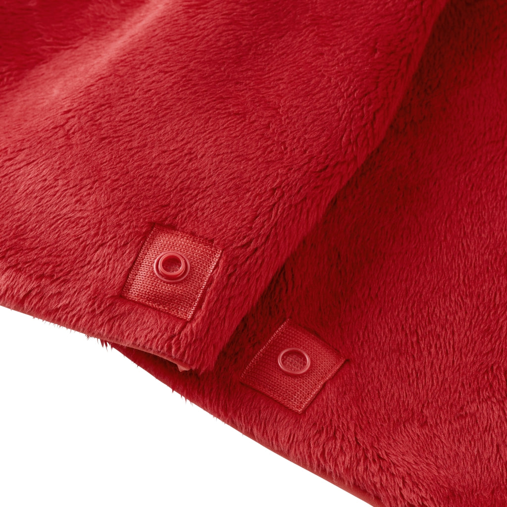 MANTEAU CAPE À CAPUCHE ROUGE PUCCI