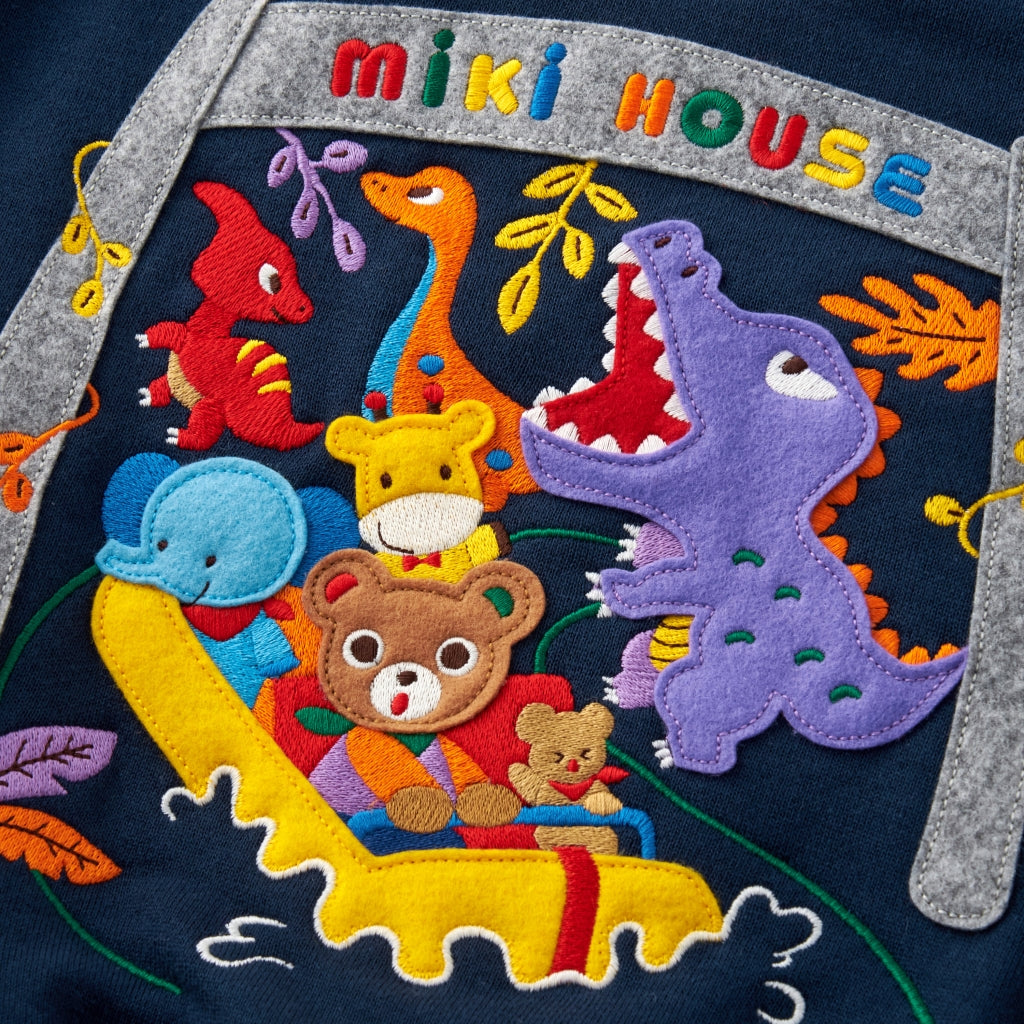 PULL BLEU MARINE PUCCI DINOSAURES
