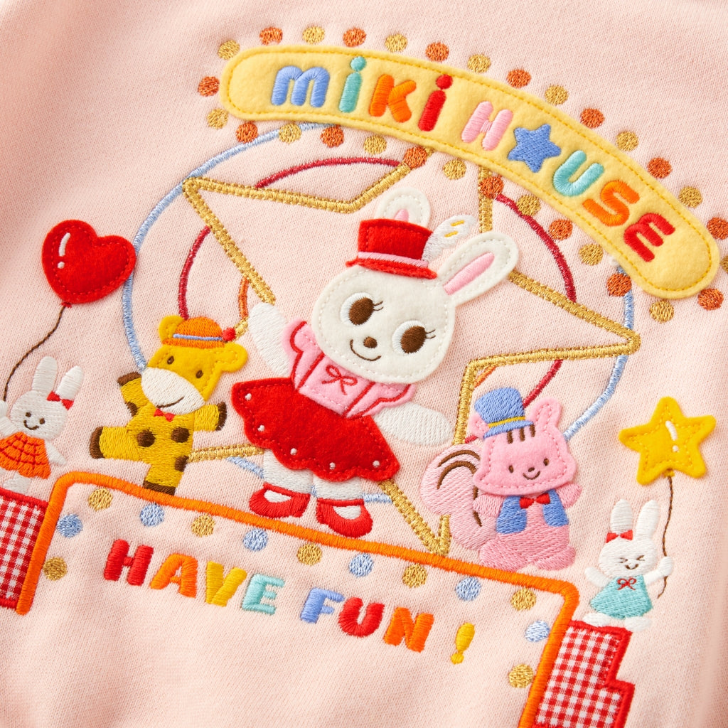 SWEAT SHIRT USAKO ROSE SAUMON