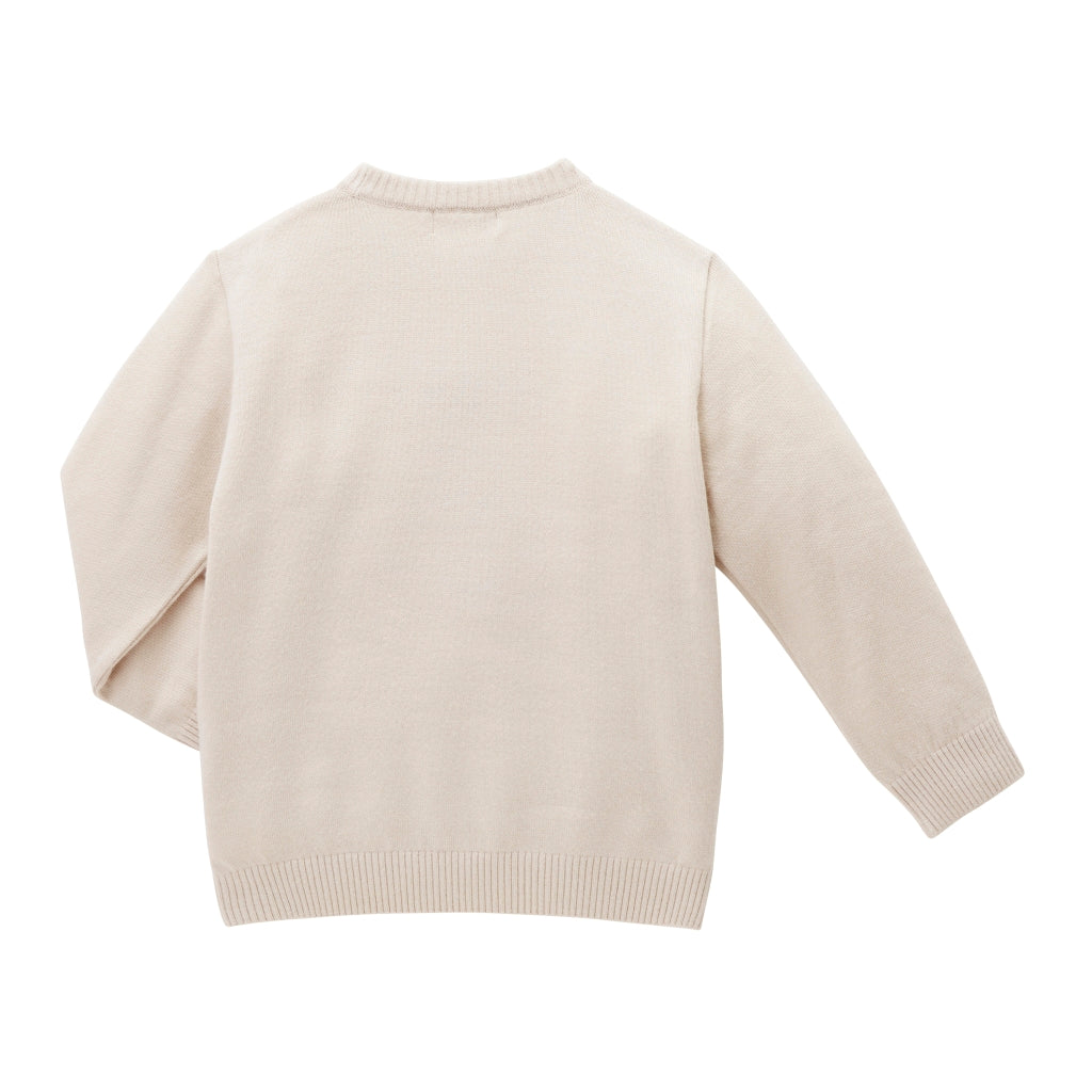 SWEATER BLANC OURSON MIKI HOUSE