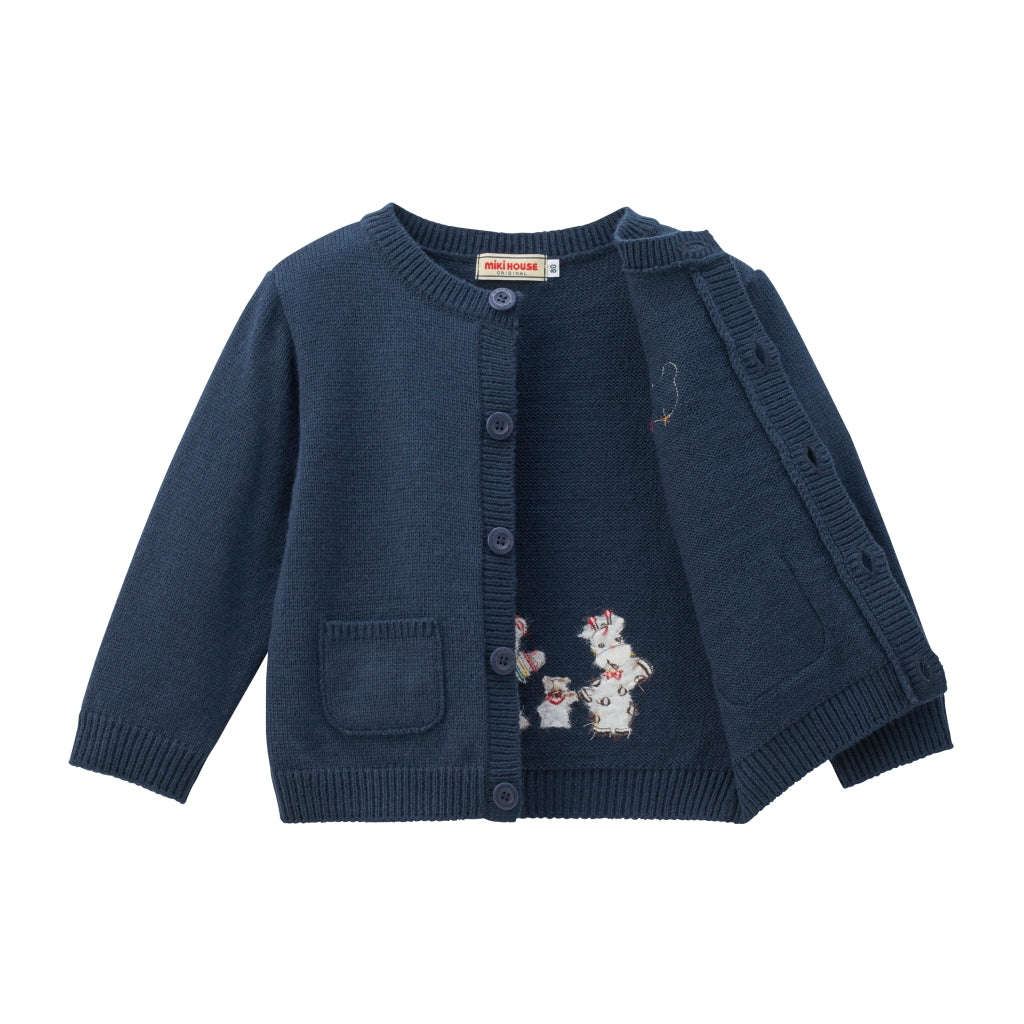 CARDIGAN BLEU MARINE PUCCI