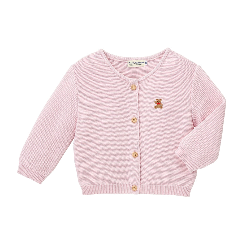 CARDIGAN ROSE PALE