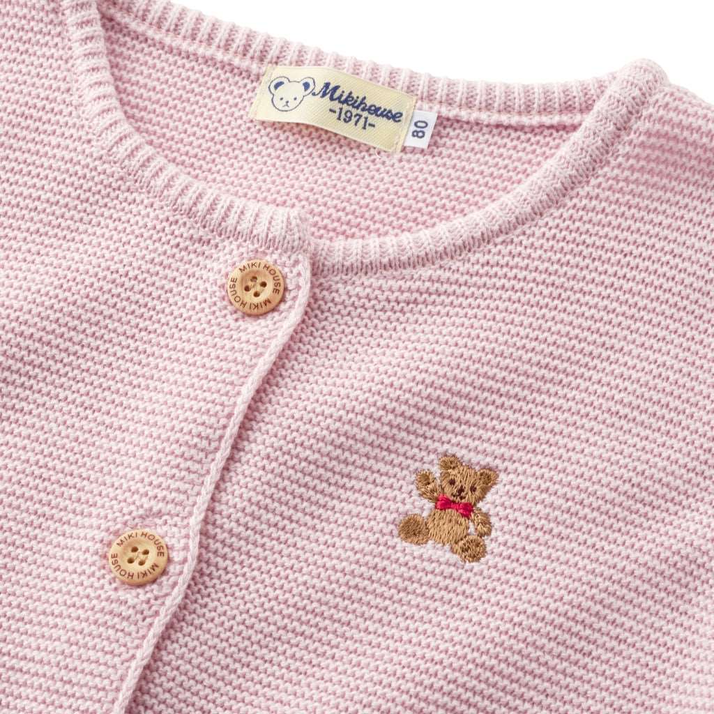 CARDIGAN ROSE PALE