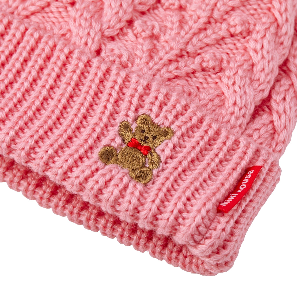 BONNET ROSE OURSON