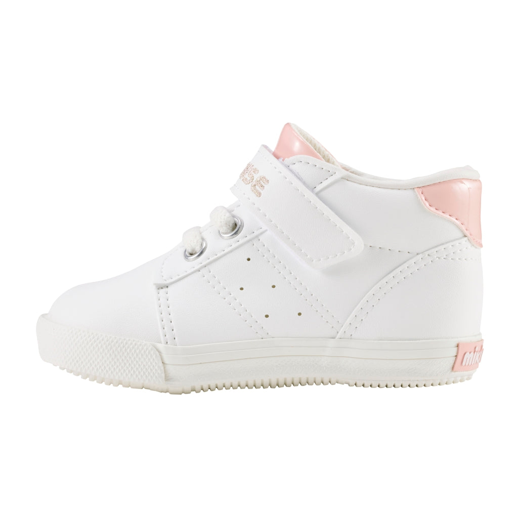 CHAUSSURES BLANCHES ET ROSES MIKI HOUSE