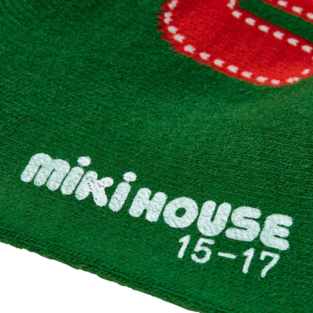 CHAUSSETTES VERTES ET ROUGES SPORTY RÉTRO