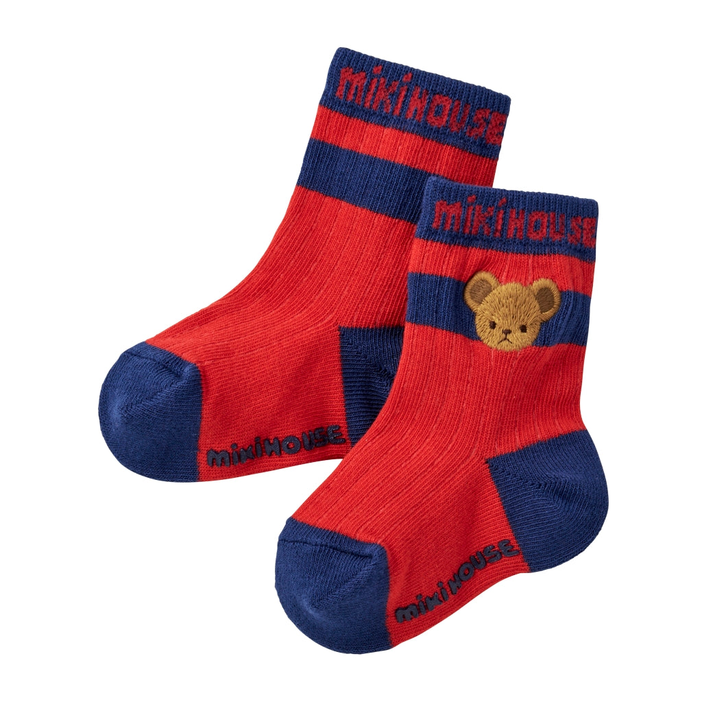 RED AND BLUE SOCKS