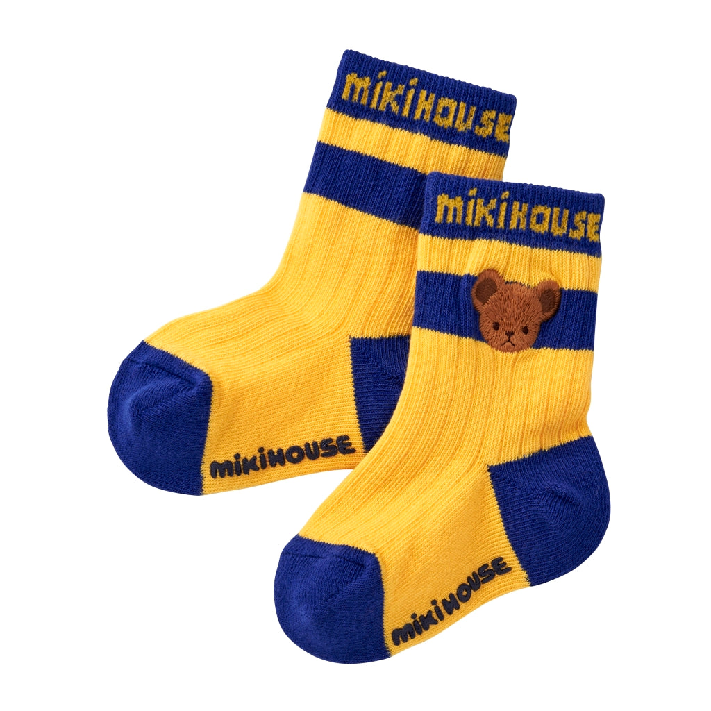 BLUE AND YELLOW SOCKS