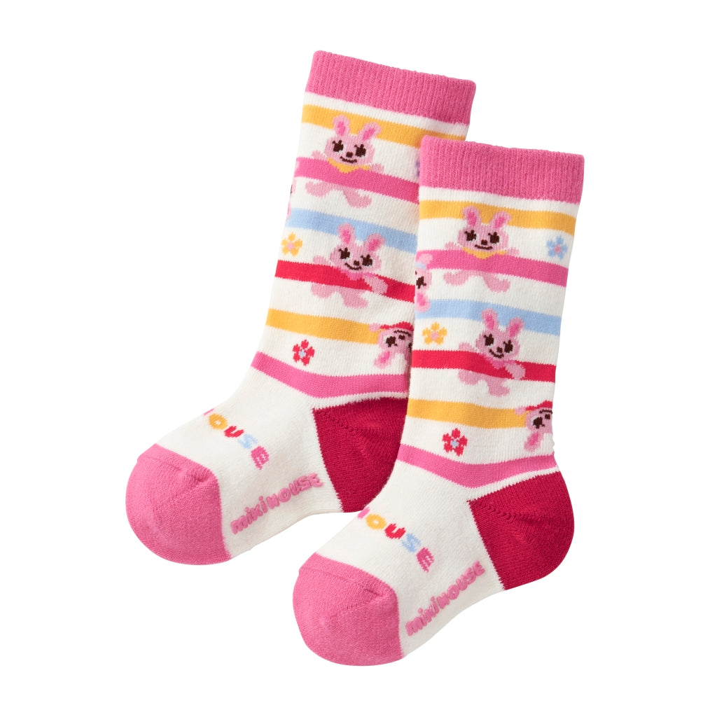 CHAUSSETTES ROSES USAKO