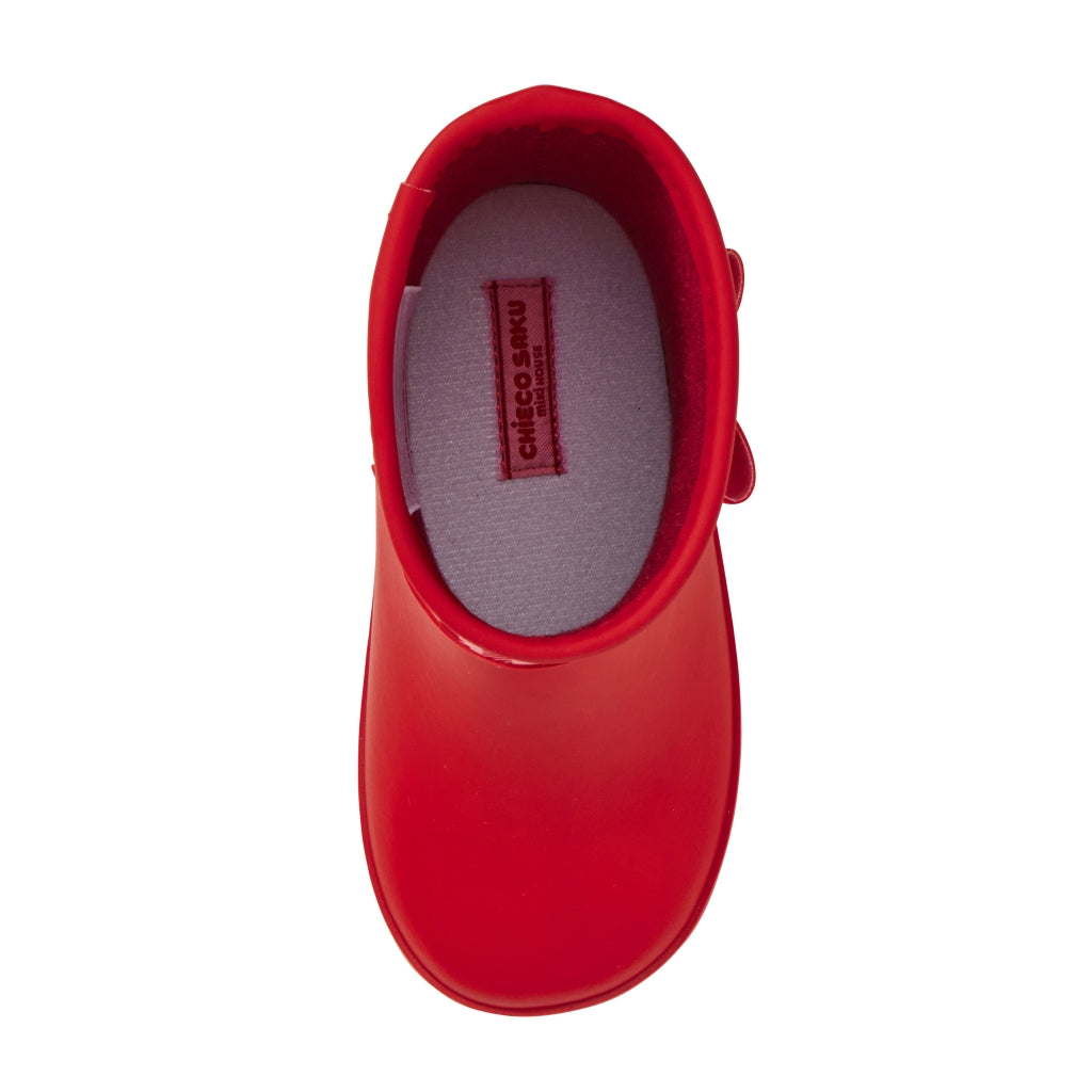 BOTTES DE PLUIE ROUGES CHIECO SAKU