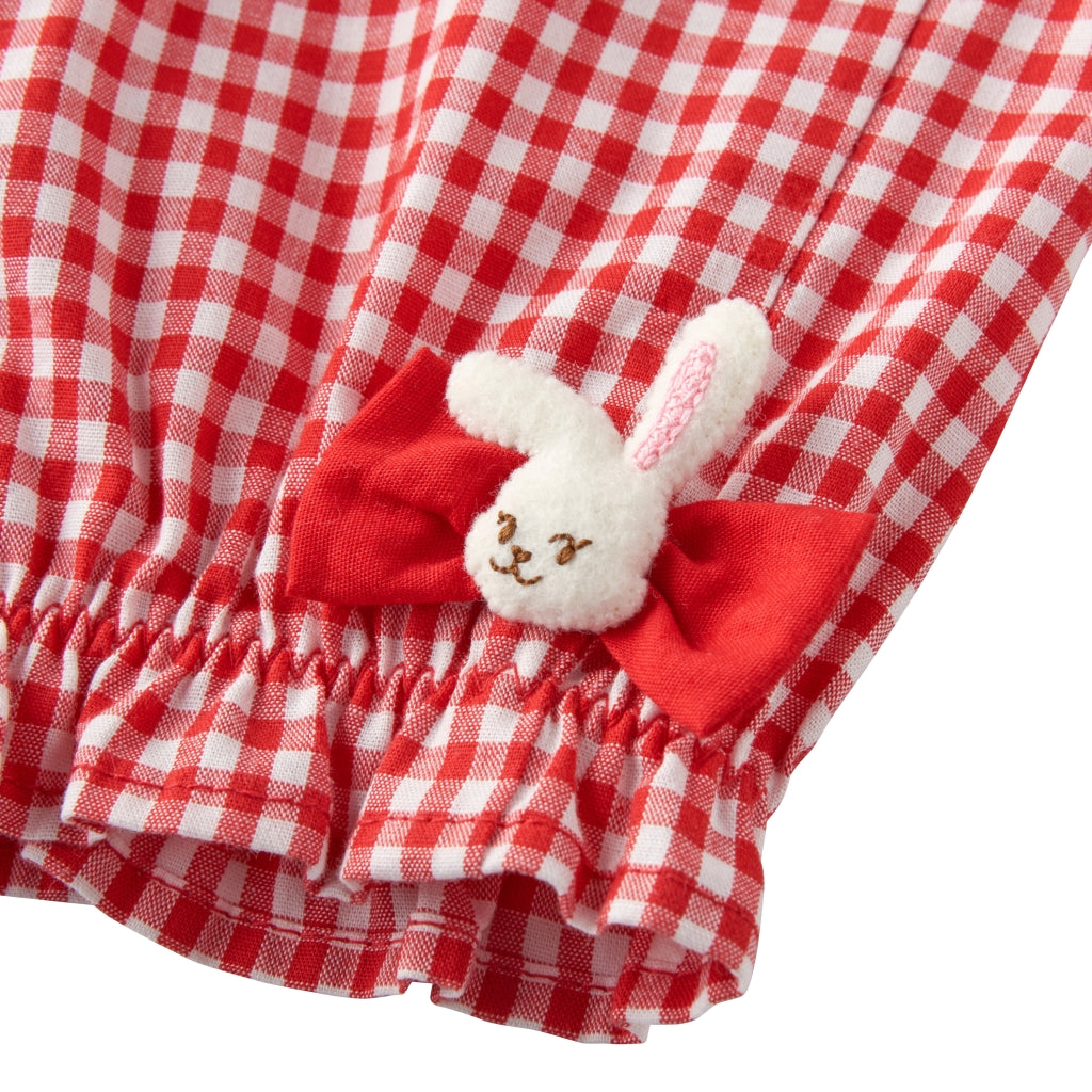 PANTACOURT CHIECO SAKU VICHY ROUGE