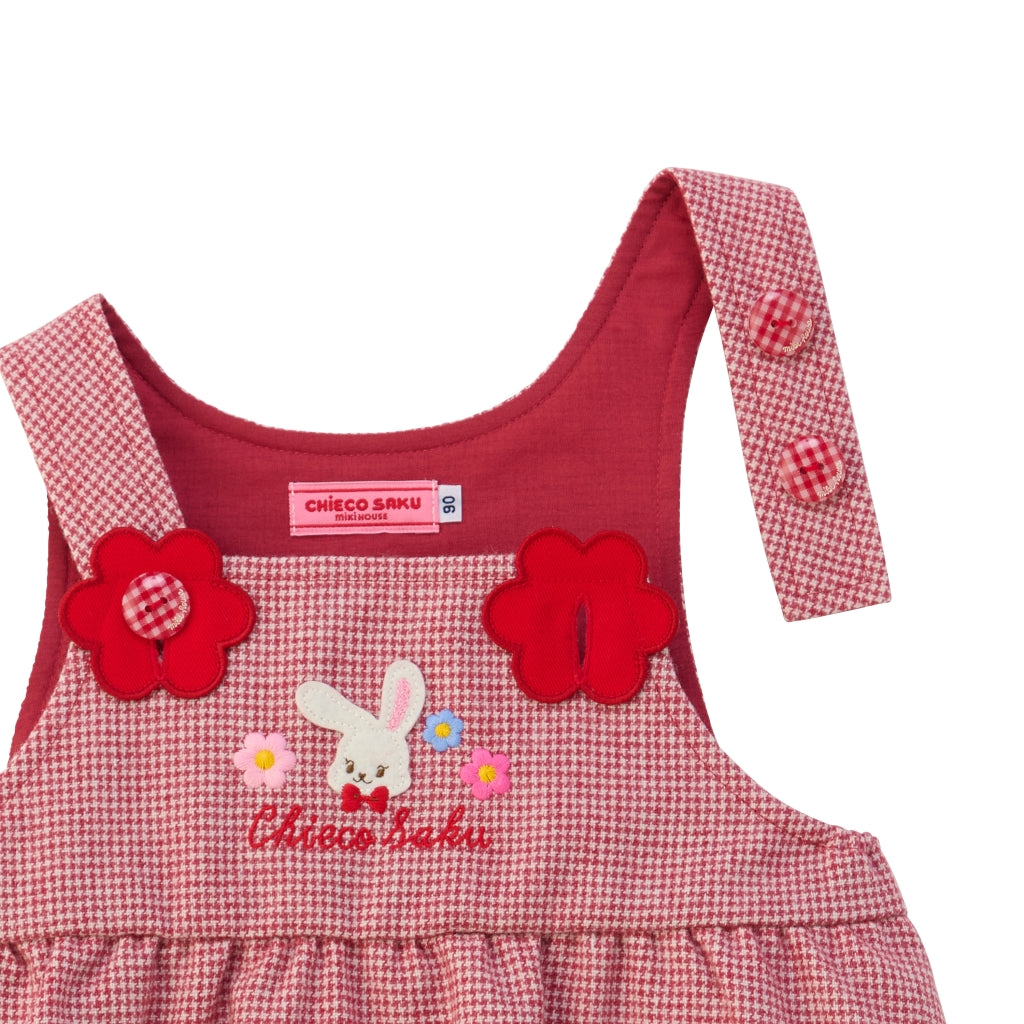 JUPE CULOTTE ROUGE CHIECO SAKU