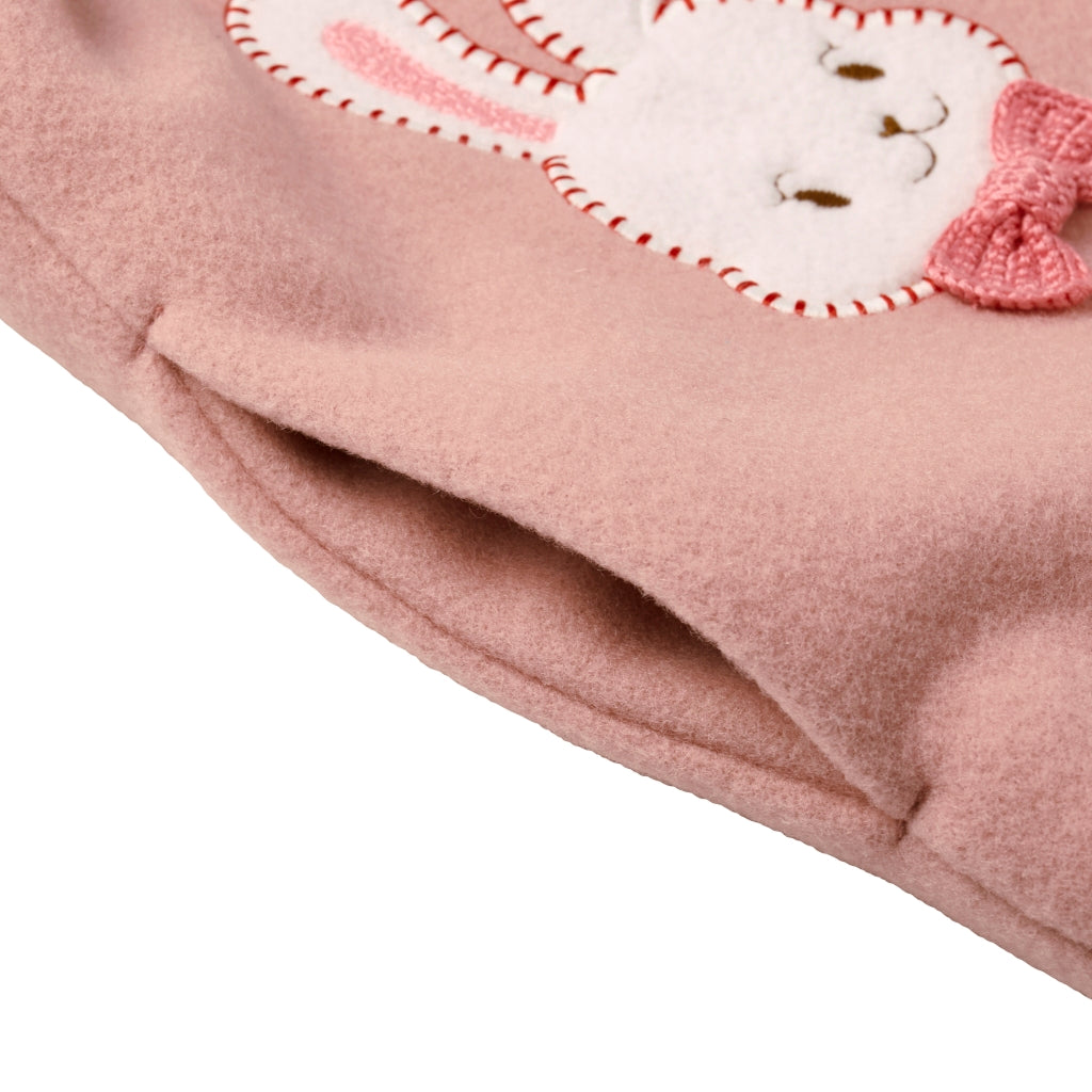 MANTEAU ROSE EN LAINE CHIECO SAKU
