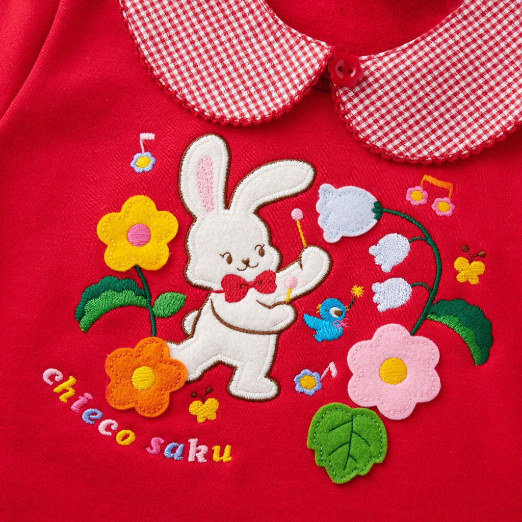 SWEAT SHIRT ROUGE CHIECO SAKU