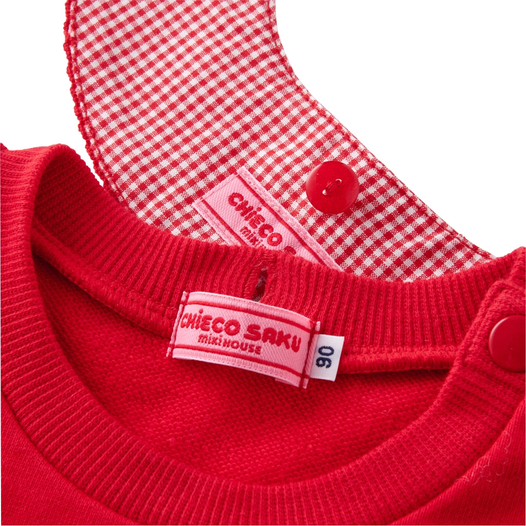 SWEAT SHIRT ROUGE CHIECO SAKU