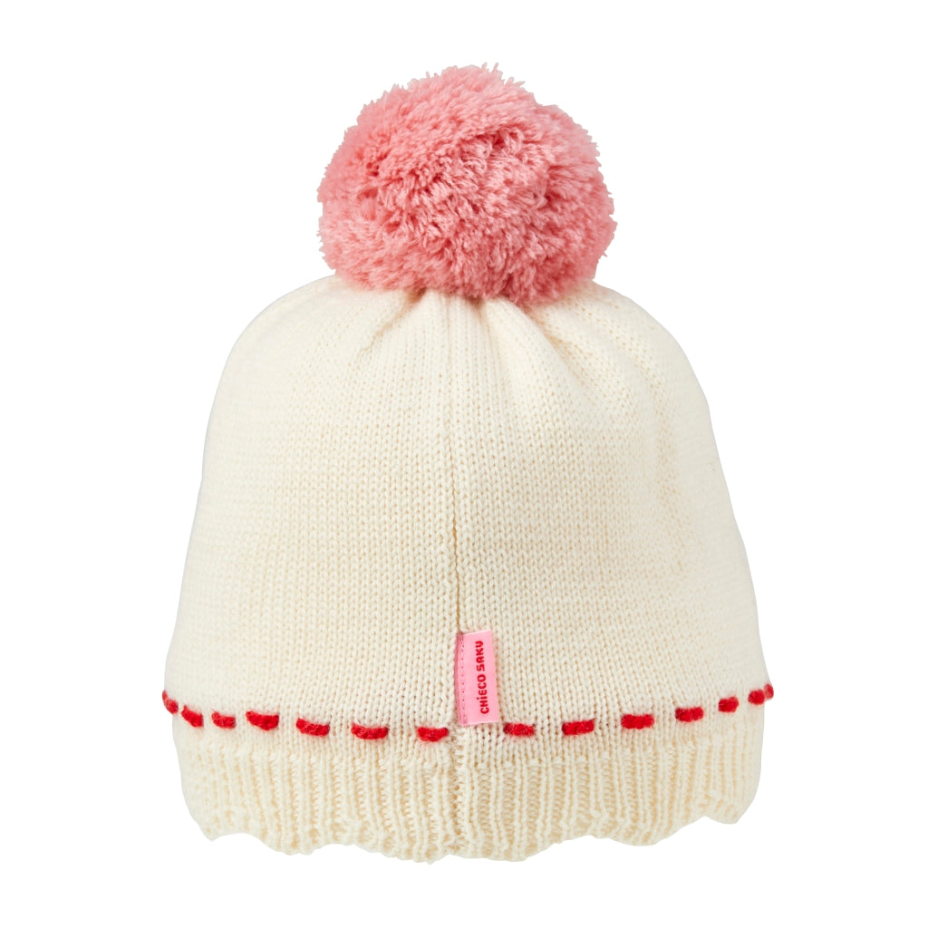 BONNET EN LAINE CHIECO SAKU CRÈME