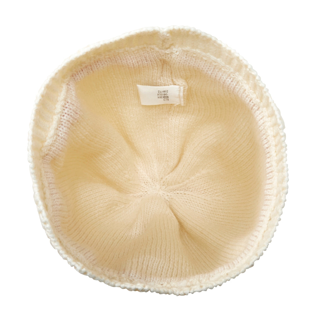 BONNET EN LAINE CHIECO SAKU CRÈME