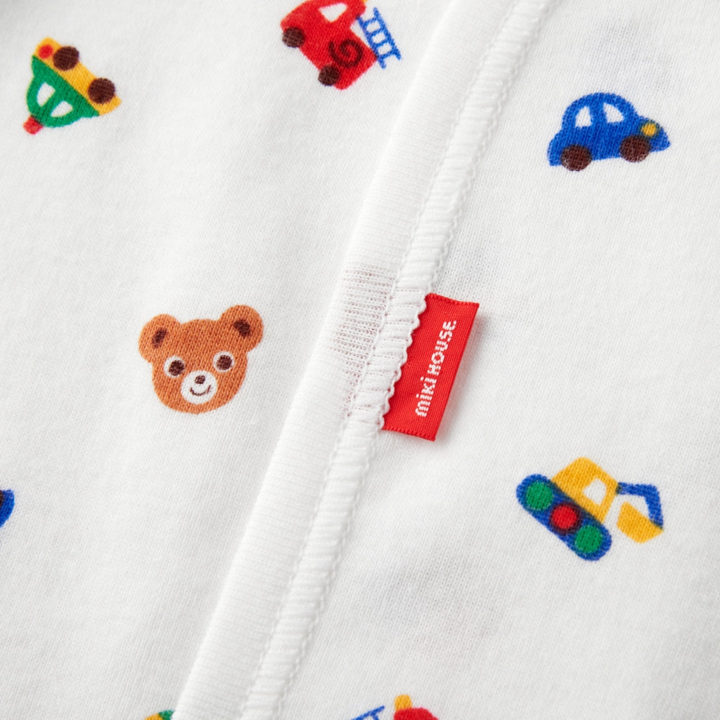 HAUT SOUS VÊTEMENT BLANC MOTIFS OURSON PUCCI