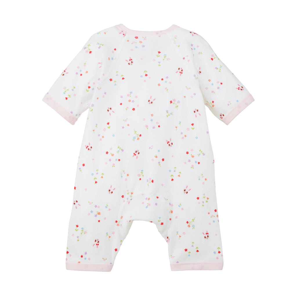 COMBINAISON BÉBÉ USAKO MOTIFS FLEURS