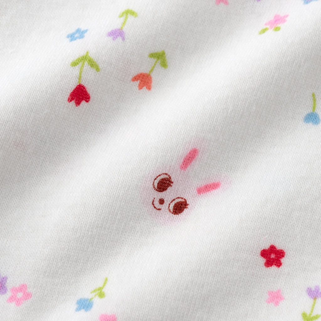 COMBINAISON BÉBÉ USAKO MOTIFS FLEURS