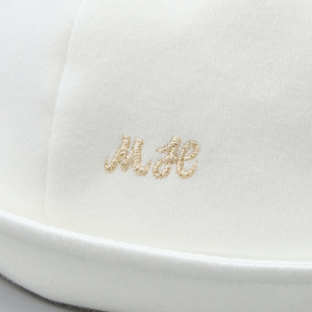 CHAPEAU BLANC BRODERIE MH GOLD LABEL