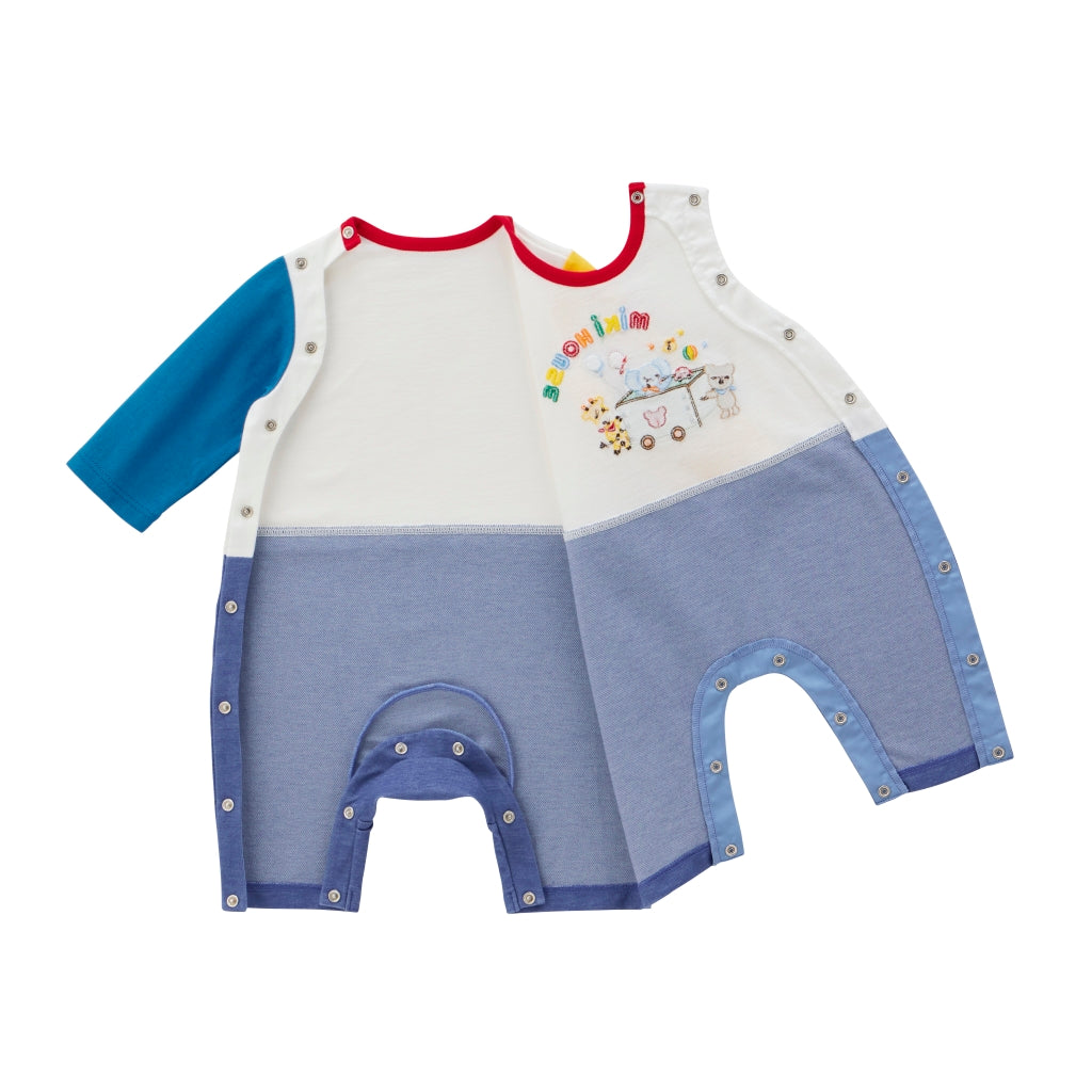 COMBINAISON BEBE MULTI COLOR MIKI HOUSE