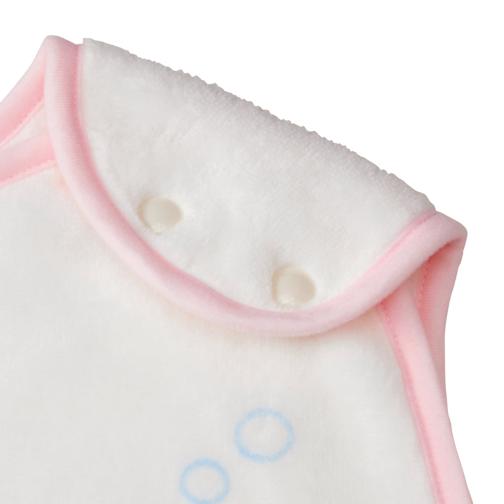 SAC DE COUCHAGE BLANC ET ROSE
