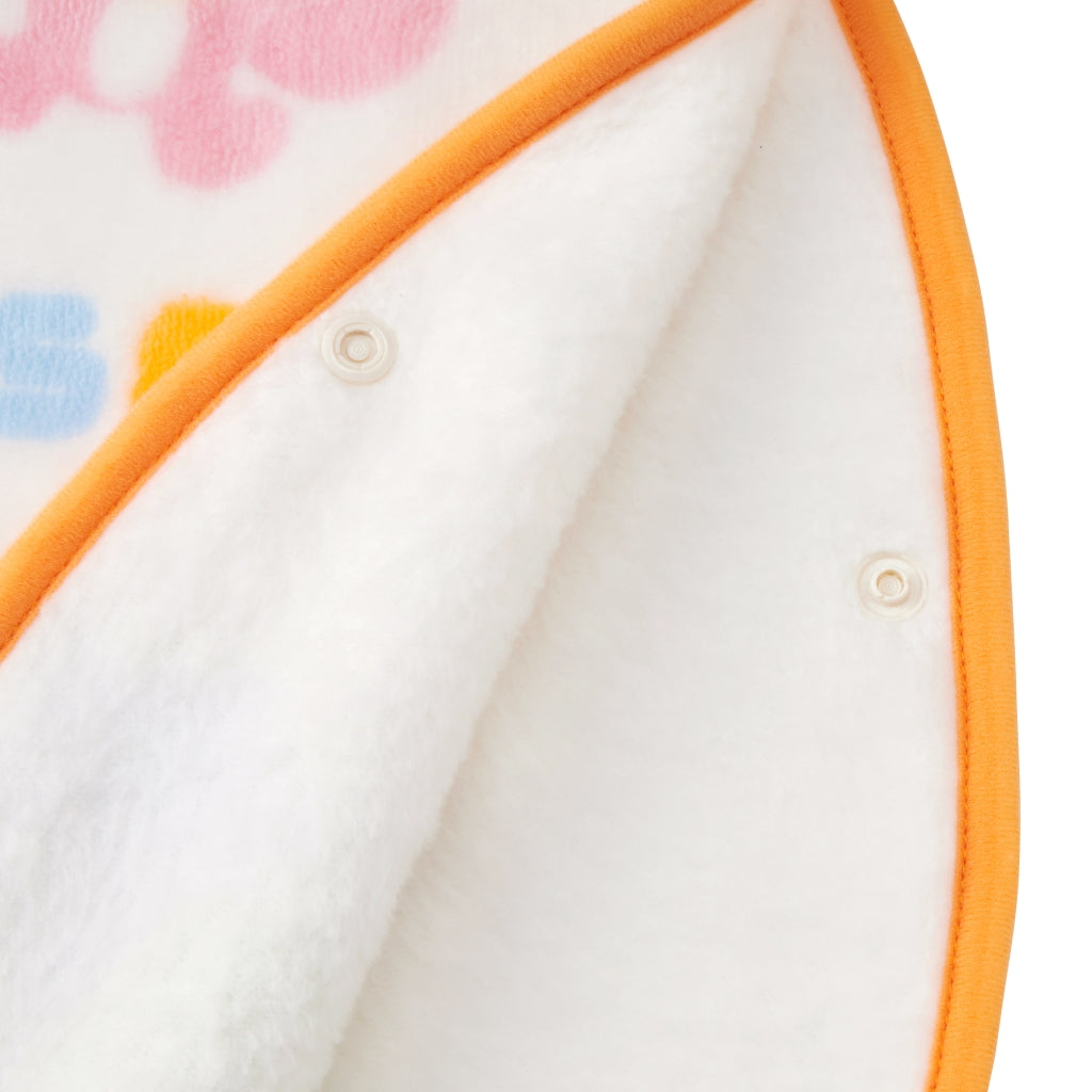 SAC DE COUCHAGE BLANC ET ORANGE