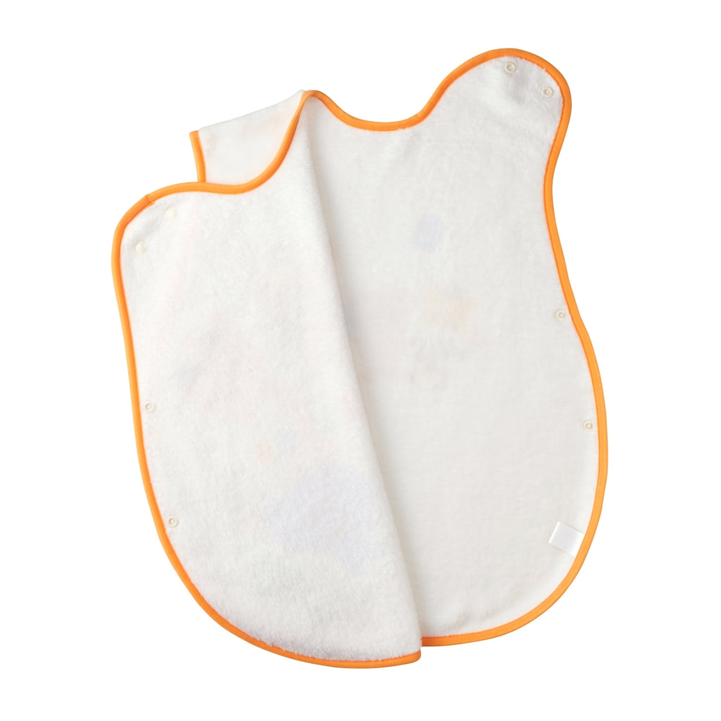 SAC DE COUCHAGE BLANC ET ORANGE