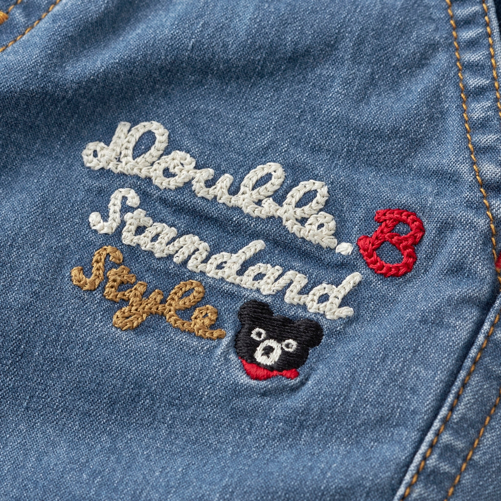 PANTALON LÉGER BLEU CLAIR DOUBLE B