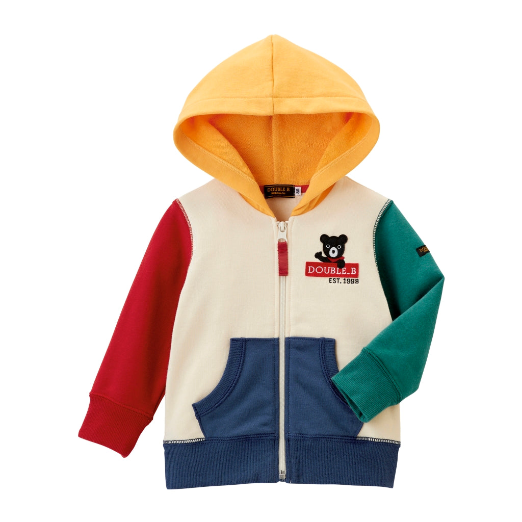 PARKA EN COTON DOUBLE MULTICOLOR MIKI HOUSE