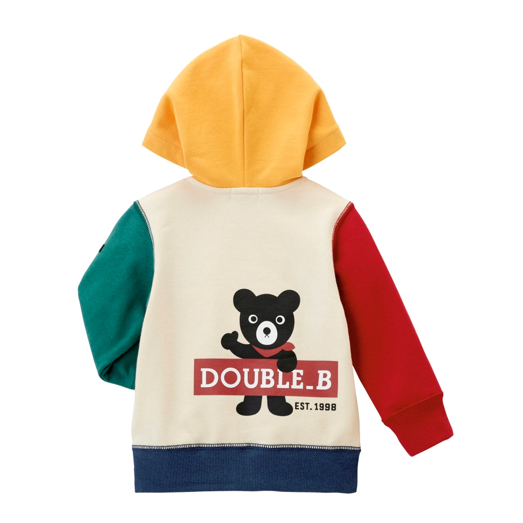 PARKA EN COTON DOUBLE MULTICOLOR MIKI HOUSE