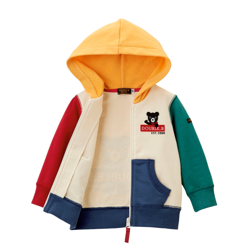 PARKA EN COTON DOUBLE MULTICOLOR MIKI HOUSE