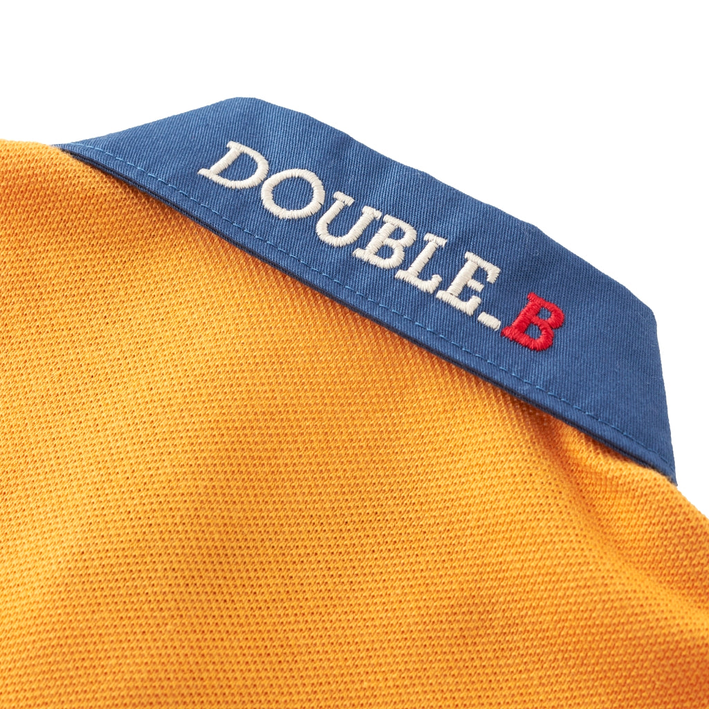 POLO JAUNE COTON DOUBLE B