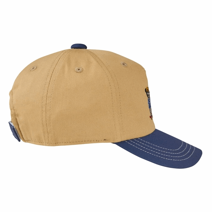 CASQUETTE DOUBLE B BEIGE & BLEUE