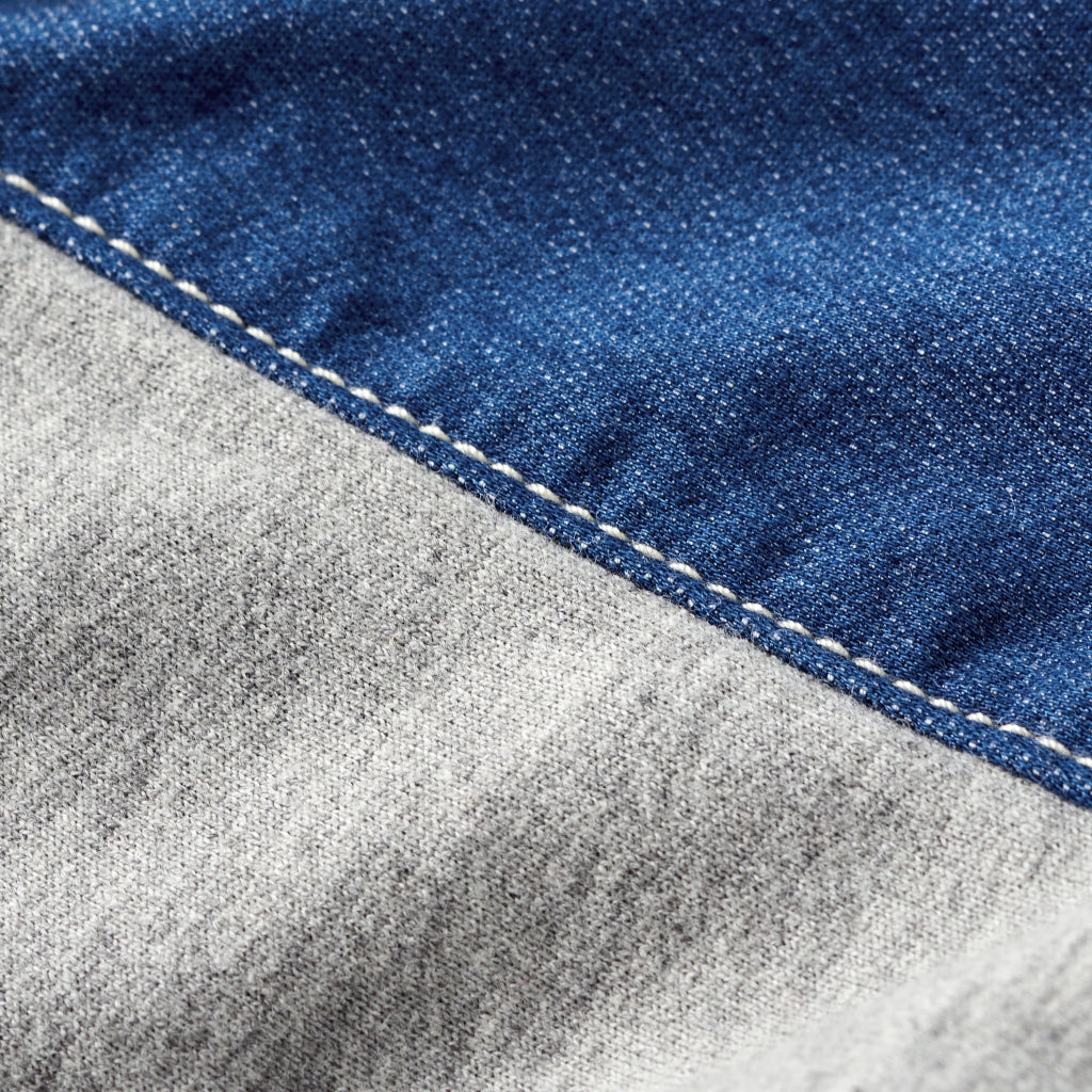 PANTALON JOGGING BLEU ET JAUNE DOUBLE B