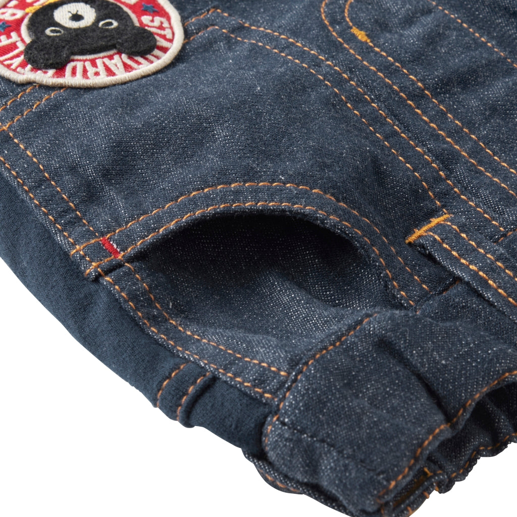 SHORT BLEU MARINE DOUBLE B