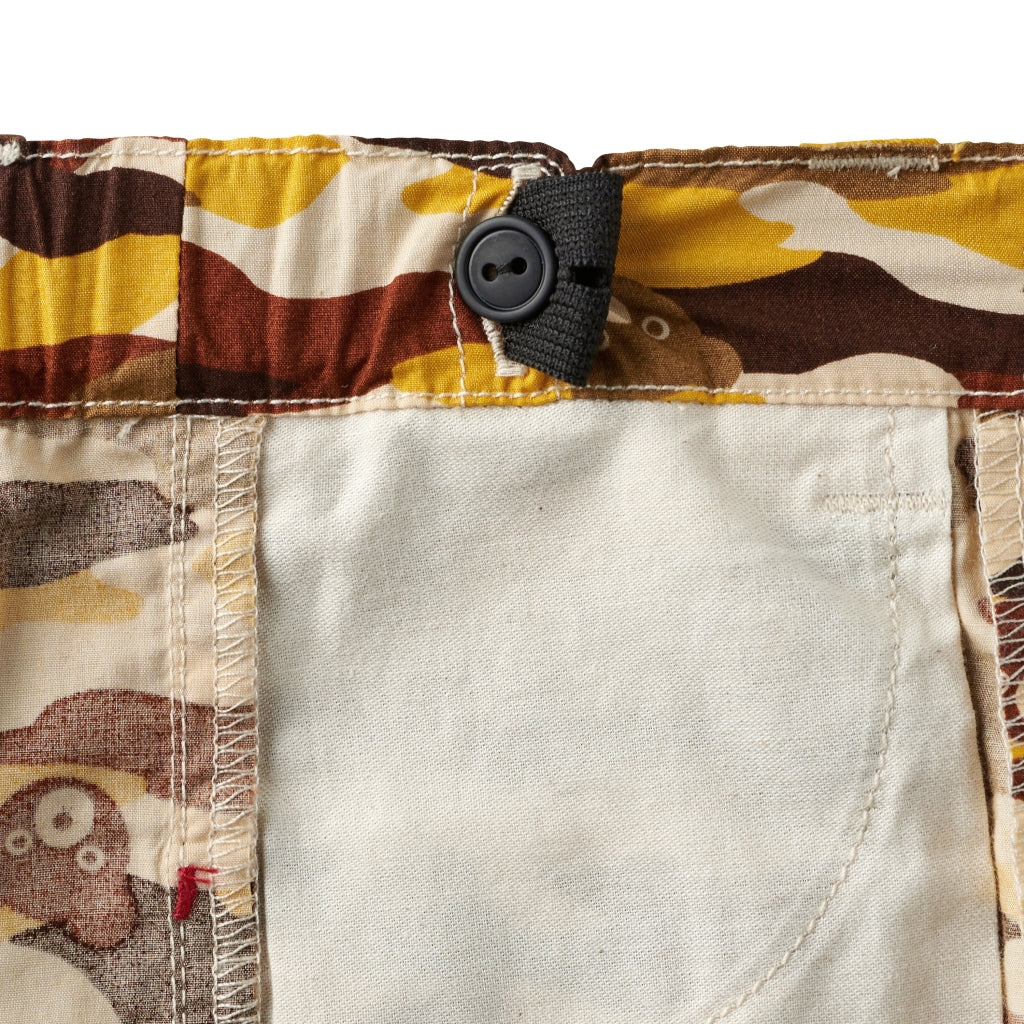 BERMUDA DOUBLE B MILITAIRE MARRON