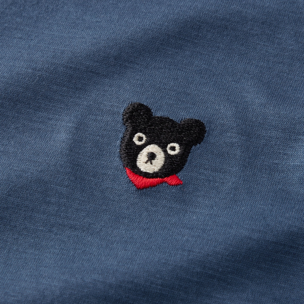 T-SHIRT BLEU DOUBLE B