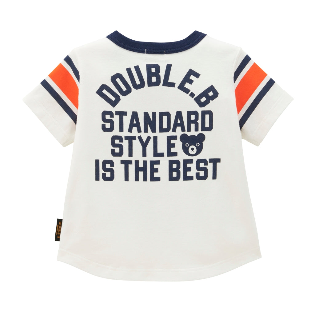 T-SHIRT BLANC STANDARD DOUBLE B