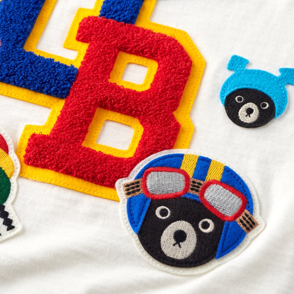 T-SHIRT BLANC DOUBLE B
