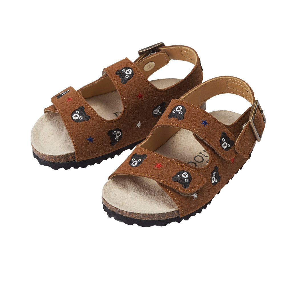 SANDALES OUVERTES MARRONS DOUBLE B