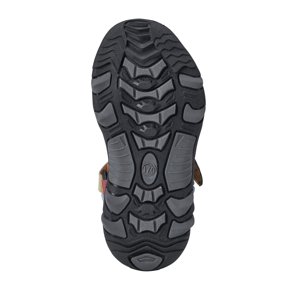 SANDALES MULTICOLORS DOUBLE B