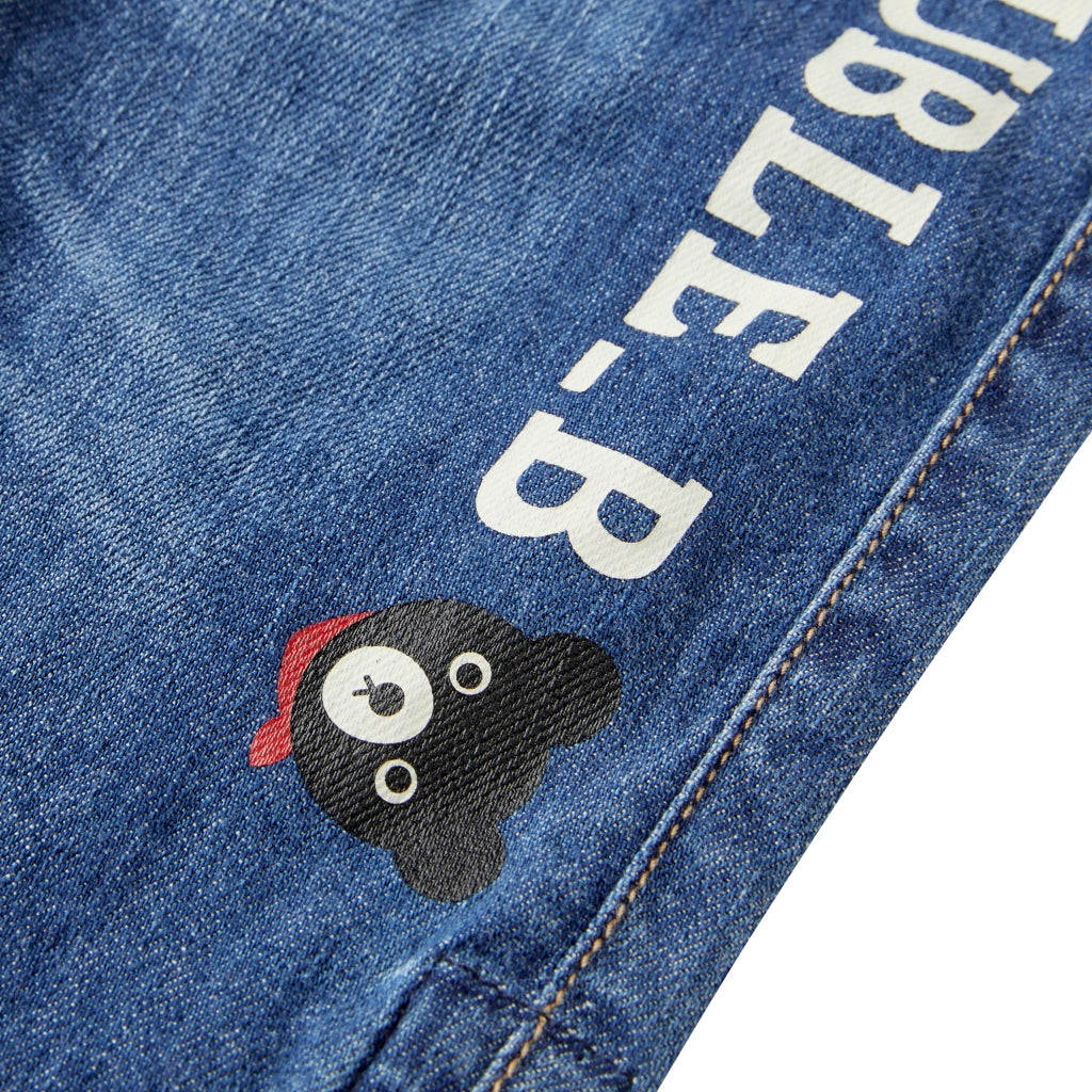 PANTALON BLEU DOUBLE B