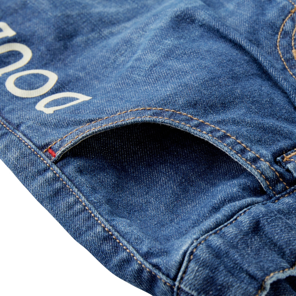 PANTALON BLEU DOUBLE B
