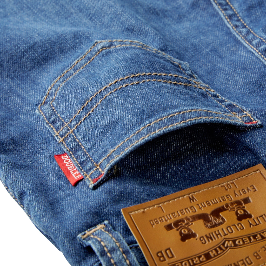 PANTALON BLEU DOUBLE B