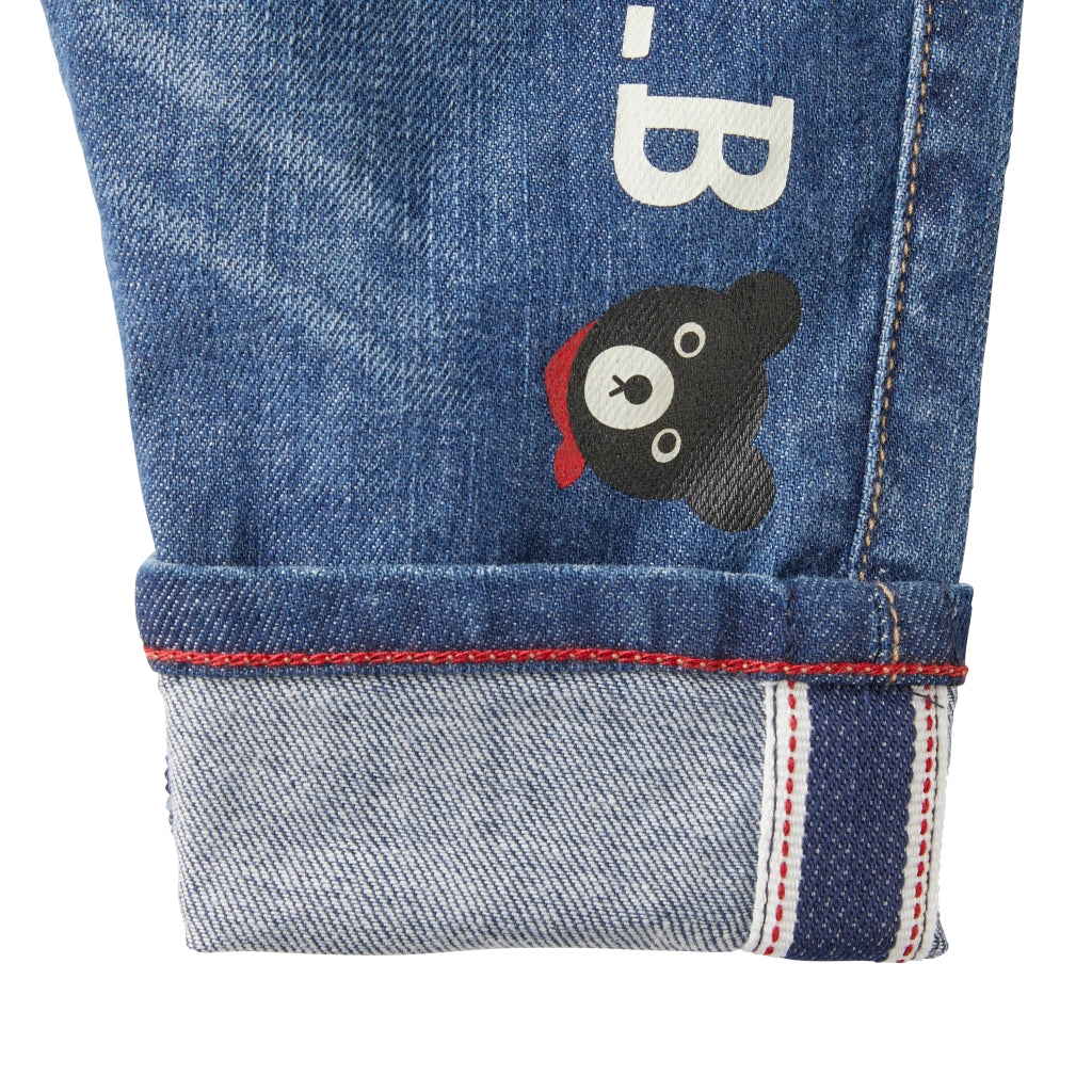 DOUBLE B BLUE TROUSERS FOR BOYS MIKI HOUSE