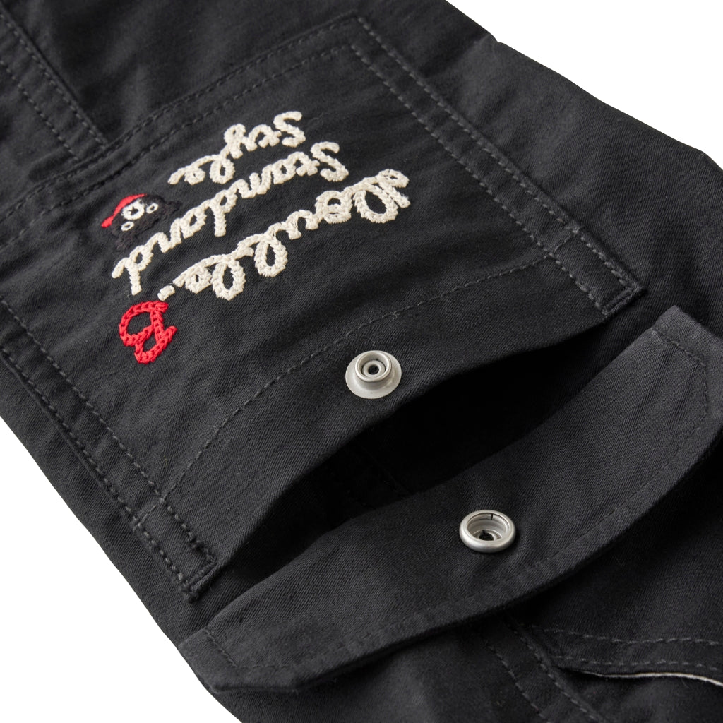 PANTALON NOIR DOUBLE B